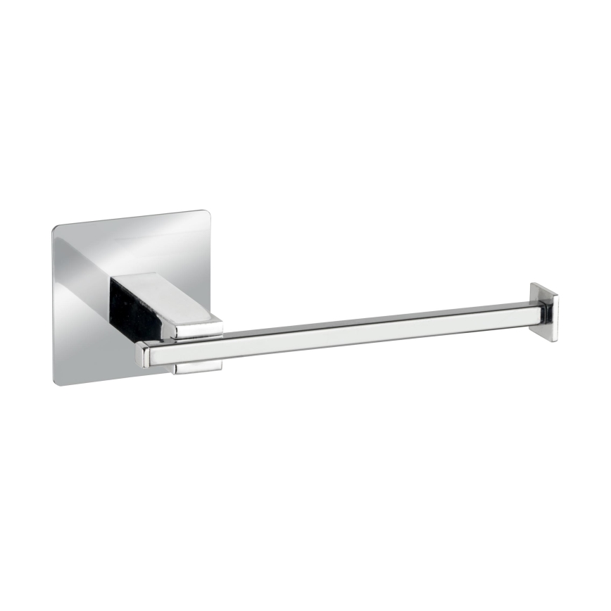 WENKO 23859800 - WC-papírtartó TURBO-LOC QUADRO ED 16,5x6,5 cm rozsdamentes acél