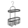 WENKO 23880100 – Polc CLASSIC PL. SCHWARZ 26,5x47 cm fekete