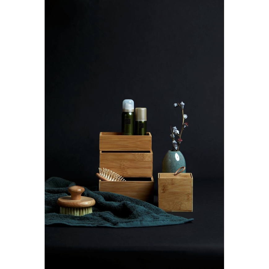 WENKO 23922100 - TERRA tárolódoboz 9x9 cm barna