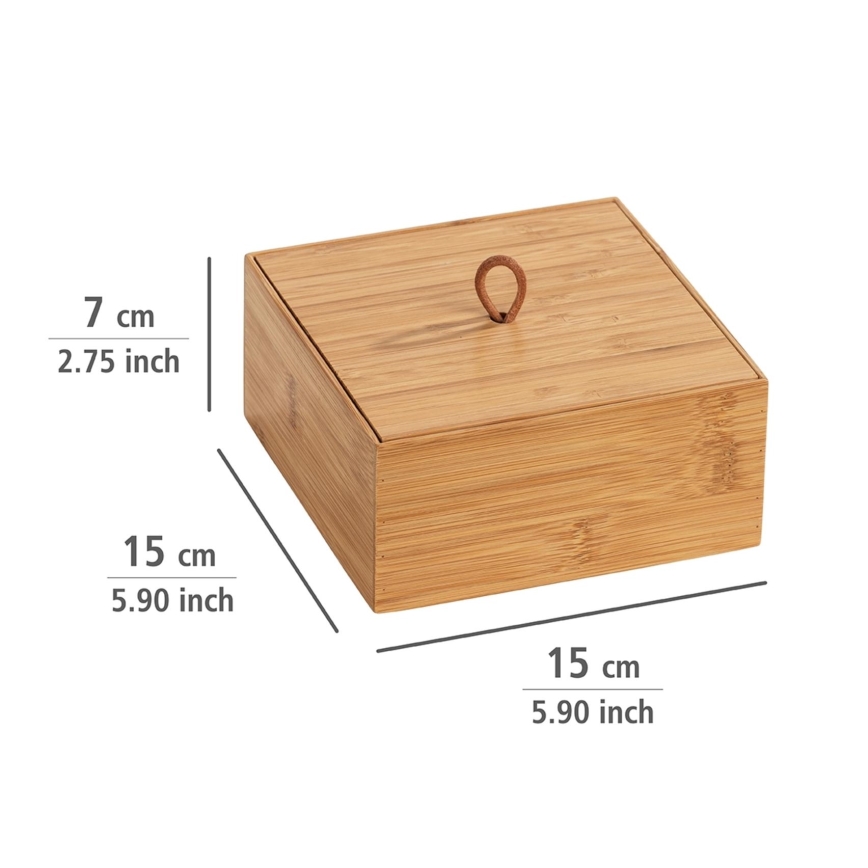 WENKO 23923100 - Box TERRA 15x7 cm barna