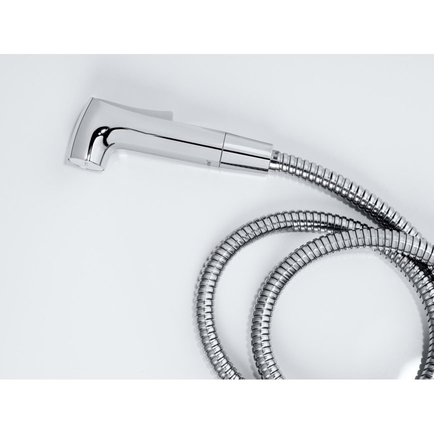 WENKO 23999100 - Bidé szett WATERSAVING SYSTEM 12x7 cm fényes króm/ezüst