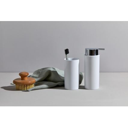 WENKO 24077800 - CALVO szett 6,5x13 cm fehér/fényes króm