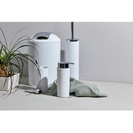 WENKO 24077800 - CALVO szett 6,5x13 cm fehér/fényes króm