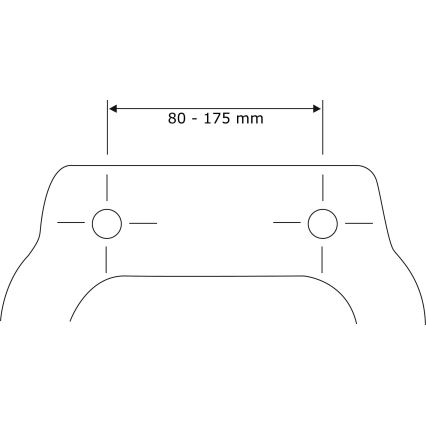 WENKO 24081800-WC-ülőke BALTIC 38,8x45 cm színes/fehér