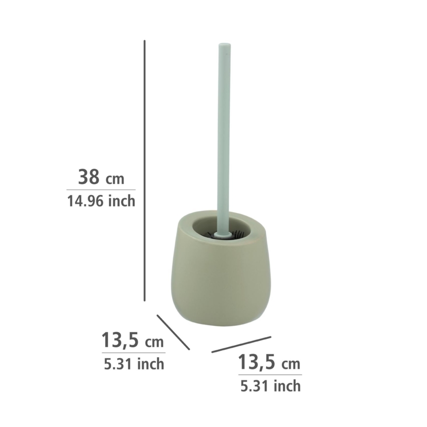 WENKO 24120100 - WC-kefe BADI 13,5x38 cm zöld