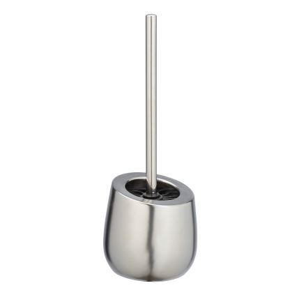 WENKO 24140100 - WC-kefe BADI 13,5x38 cm ezüst
