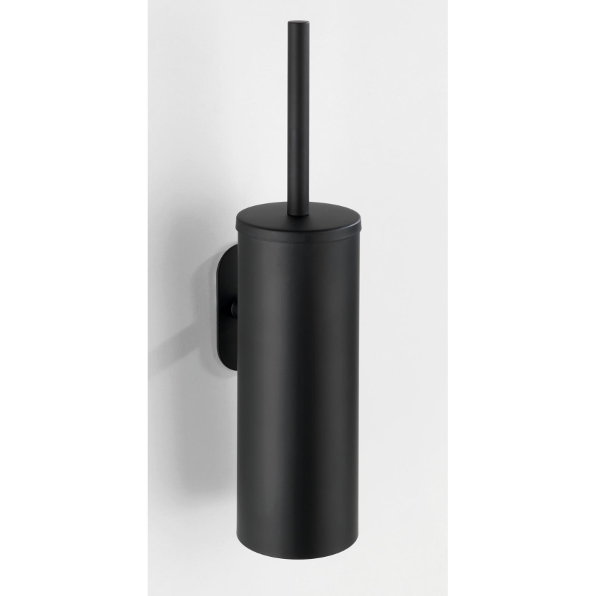 WENKO 24289100-WC kefe TURBO-LOC OREA BLACK 9x39,5 cm rozsdamentes acél/fekete