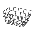 WENKO 24371100 - VIANA tárolókosár 18x25 cm fekete