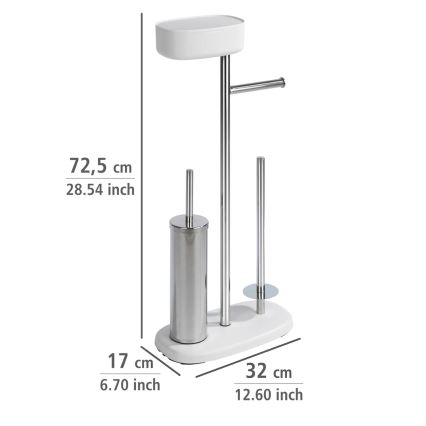 WENKO 24420100 - WC szett RIVAZZA 17x72,5 cm fehér