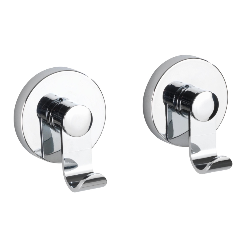 WENKO 24466100 - VACUUM-LOC kampó 6x7 cm, fényes króm