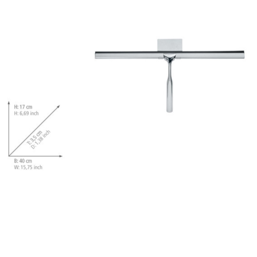 WENKO 24506100 - TERNI lehúzó 40x17 cm, fényes króm