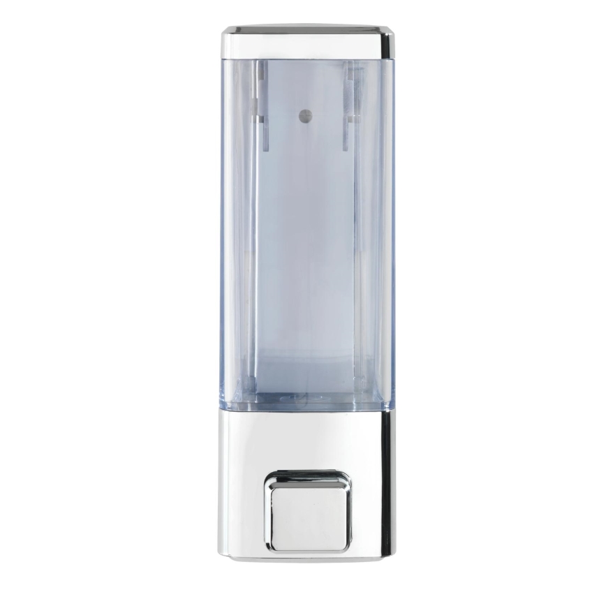 WENKO 24593100-ISTRES szappanadagoló 320 ml, fényes króm/átlátszó