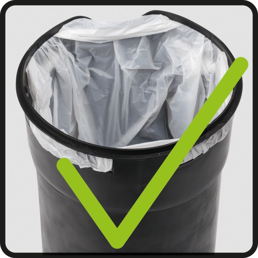 WENKO 24681100 - LEMAN kosár, 21x24 cm, fekete