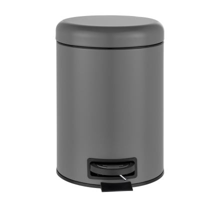 WENKO 24682100 - LEMAN kosár 21x24 cm szürke/fekete