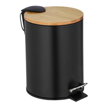 WENKO 24696100 - TORTONA kosár 17 x 21 cm fekete/barna