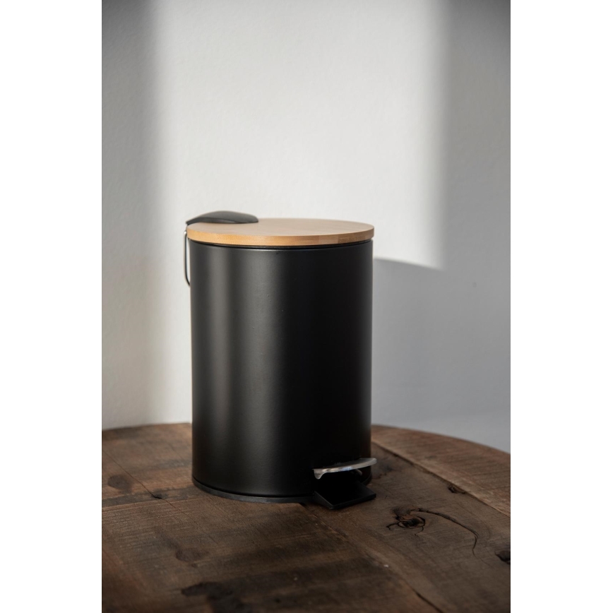 WENKO 24696100 - TORTONA kosár 17 x 21 cm fekete/barna