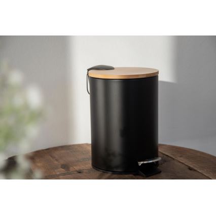 WENKO 24696100 - TORTONA kosár 17 x 21 cm fekete/barna