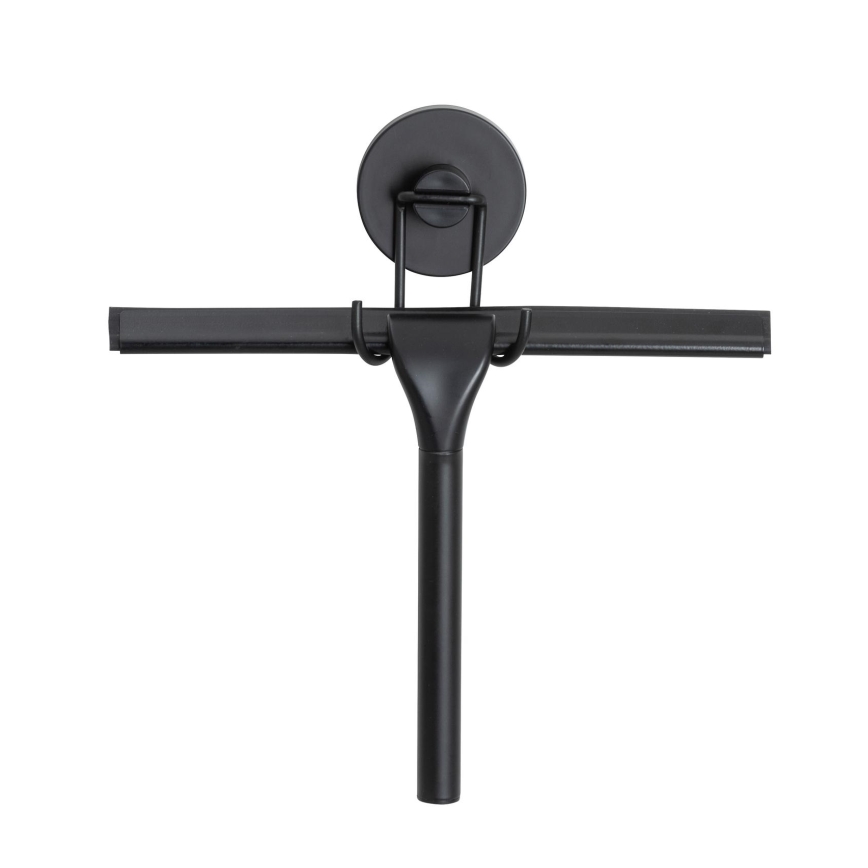 WENKO 24731100 - Zuhanylehúzó VACUUM-LOC, kerek, 24,5x25 cm, fekete