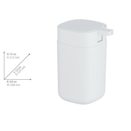WENKO 24829100 - Szappanadagoló DAVOS 350 ml fehér