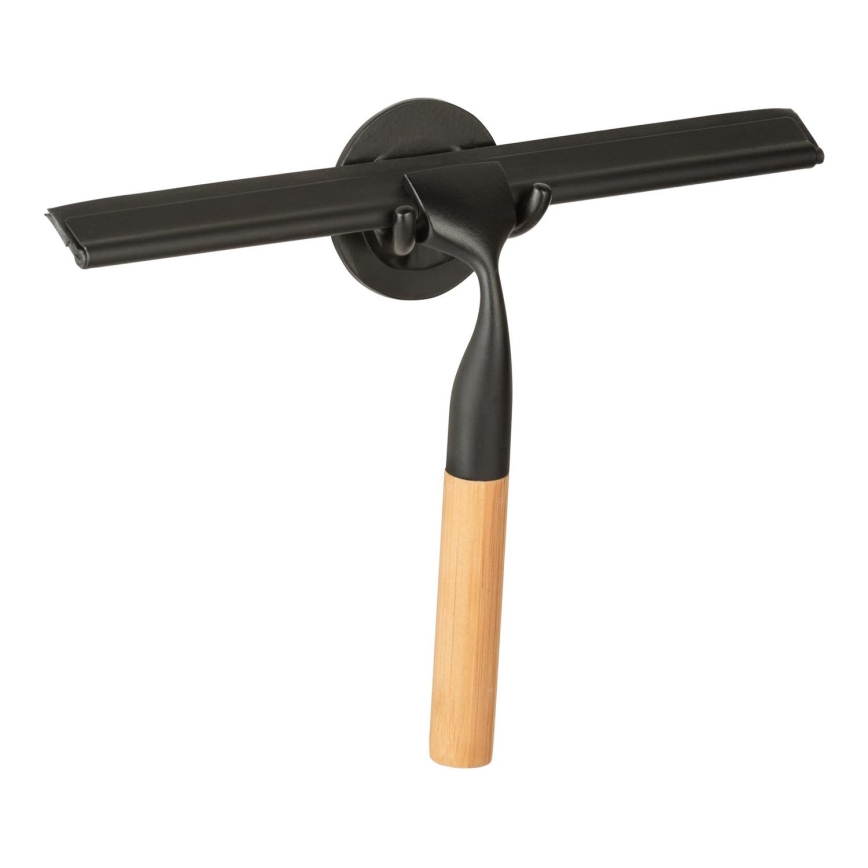 WENKO 24834100 - Bambusz lehúzó 24,5x17 cm rozsdamentes acél/fekete/barna