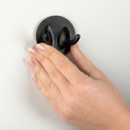 WENKO 24834100 - Bambusz lehúzó 24,5x17 cm rozsdamentes acél/fekete/barna