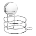WENKO 24857100-Hajszárító-tartó STATIC-LOC + OSIMO 14x13 cm fényes króm