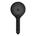 WENKO 24925100 - WATERSAVING SYSTEM zuhanyfej, 12 cm átmérőjű, fekete