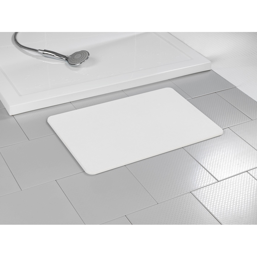 WENKO 24935100-SIMI fürdőszobai szőnyeg 39x60 cm fehér
