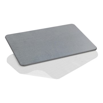 WENKO 24936100-SIMI fürdőszőnyeg 39x60 cm szürke