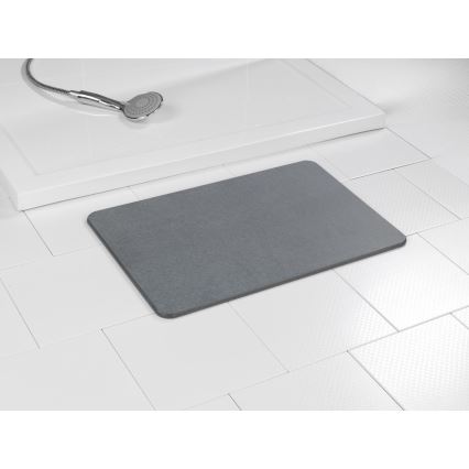 WENKO 24936100-SIMI fürdőszőnyeg 39x60 cm szürke
