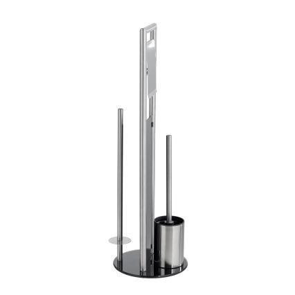 WENKO 24981800 - WC-szett RAVINA 20x70 cm rozsdamentes acél/ezüst