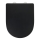 WENKO 24989100 - WC-ülőke EXCLUSIVE 36,5x45 cm fekete/ezüst