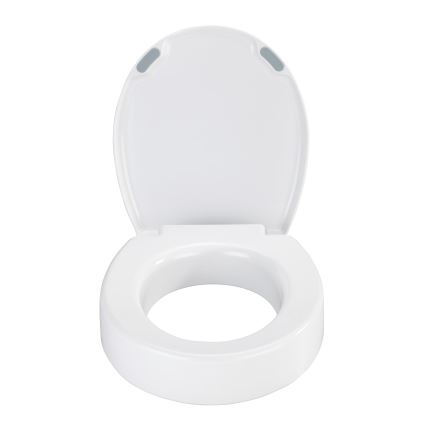 WENKO 25005100-WC-ülőke SECURA 37x44 cm fehér/szürke