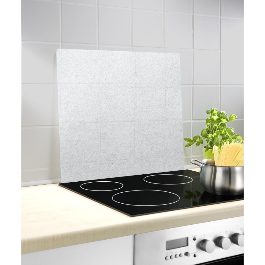 WENKO 2511910800 - Fedőlap 50x56 cm átlátszó/szürke