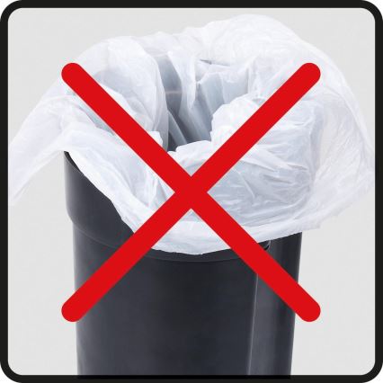 WENKO 25155100 - LEMAN szemetes kosár 17x25 cm rózsaszín/fekete