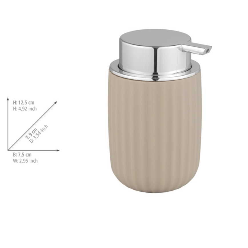 WENKO 25184100 - AGROPOLI szappanadagoló 250 ml, bézs