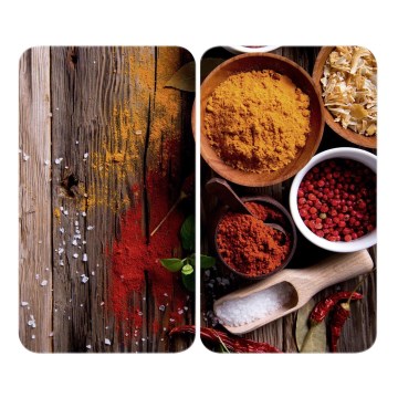 WENKO 2521467100 - Vasalódeszka huzat 30x52 cm színes/szürke/átlátszó