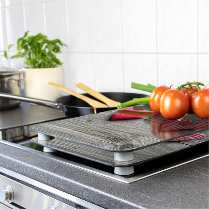 WENKO 2521481100 - 30x52 cm-es színes/szürke/átlátszó fedőlap