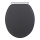 WENKO 25218100 - MORRA WC ülőke, 35x42 cm, antracit/ezüst