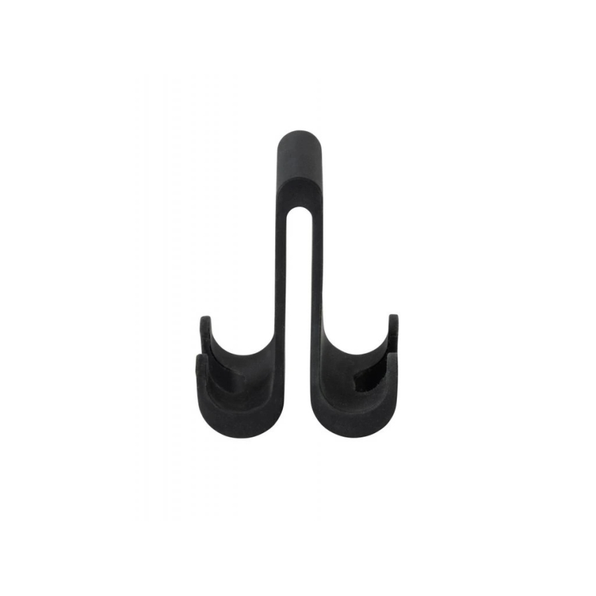 WENKO 25229100-kampó VERNA DUO 5x9,5 cm fekete