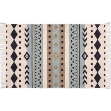 WENKO 25277100-Újrahasznosított pamut szőnyeg 80x50 cm színes