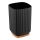 WENKO 25297100 - ROTELLO fogkefetartó pohár 8,5x11 cm fekete/barna
