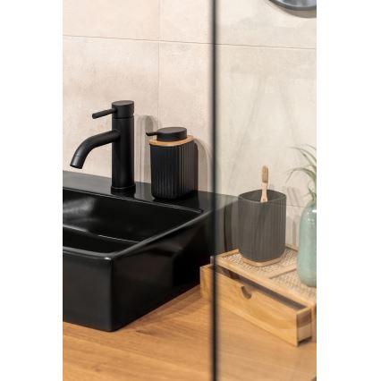 WENKO 25298100 - ROTELLO szappanadagoló 8,9x12,7 cm fekete/barna