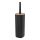 WENKO 25304100 - WC-szett ROTELLO 10x36 cm fekete/barna
