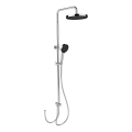 WENKO 25312100 - Zuhanyoszlop SOFTWATER 12x120 cm fényes króm