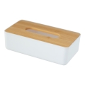 WENKO 25318100 - Kozmetikai doboz ROTELLO 24x12,7 cm fehér/barna