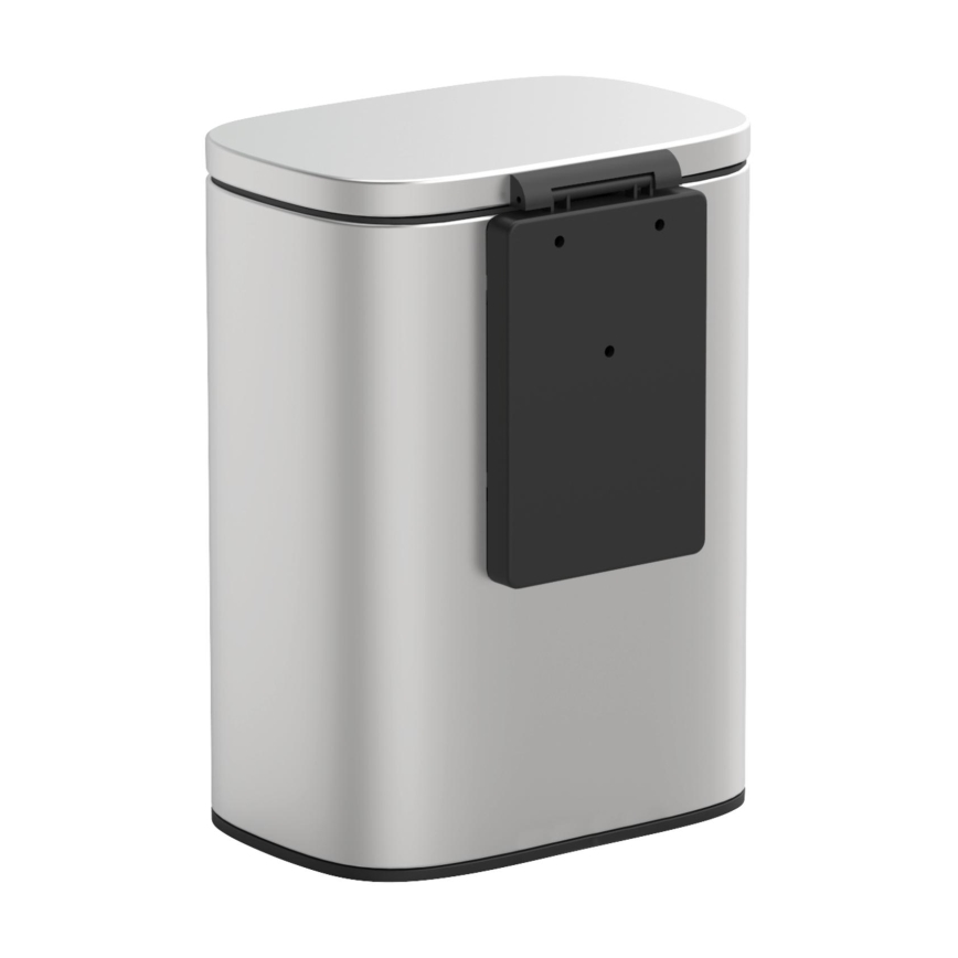 WENKO 25336100 - SARE kosár 21,5x29,5 cm ezüstszínű