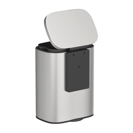 WENKO 25336100 - SARE kosár 21,5x29,5 cm ezüstszínű