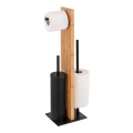 WENKO 25376100 - WC-szett LESINA 18x69 cm barna/fekete