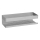 WENKO 25425100 - TURBO-LOC GENOVA MATT polc, 30 x 10,5 cm, ezüst